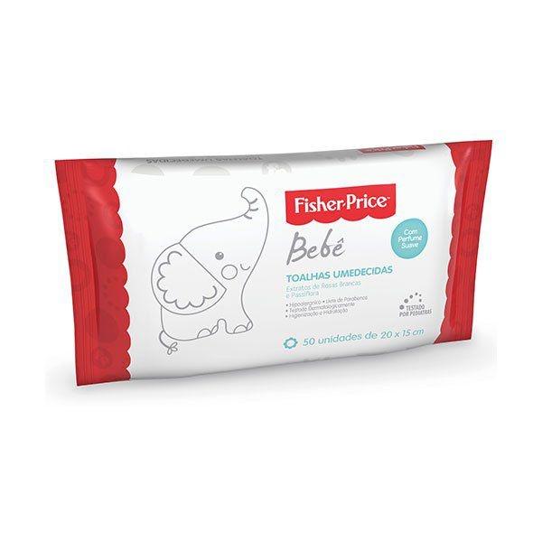 Toalhas Umedecidas Fisher Price com 50un com Perfume Menor preço em Toalhas Umedecidas Fisher Price com 50un com Perfume
