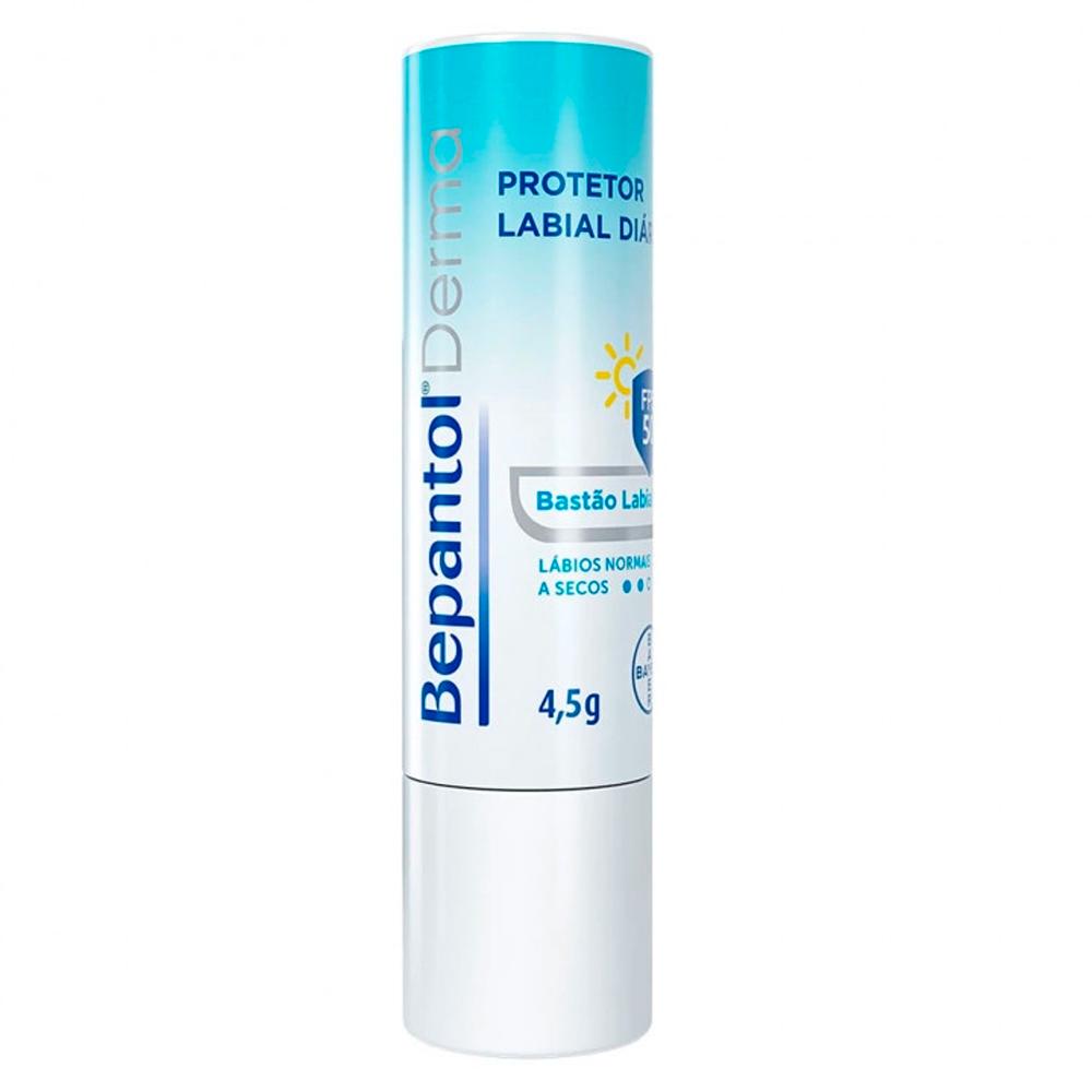 Protetor Solar Diário Bayer Bepantol Derma Labial Bastão FPS 50 4,5g Menor preço em Protetor Solar Diário Bayer Bepantol Derma Labial Bastão FPS 50 4,5g