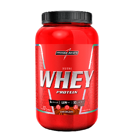 Nutri Whey Protein Integralmédica Sabor Chocolate com 907g