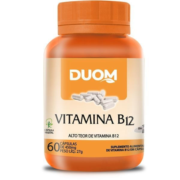 Vitamina B12 60 cáps - Duom é ruim? Vitamina B12 60 cáps - Duom é boa?