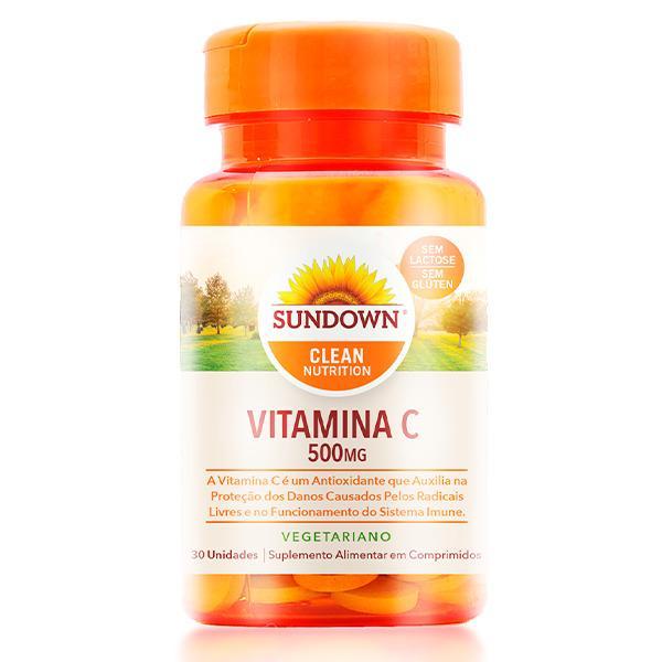 Vitamina C 500mg Sundown Vitaminas com 30 Cápsulas Menor preço em Vitamina C 500mg Sundown Vitaminas com 30 Cápsulas