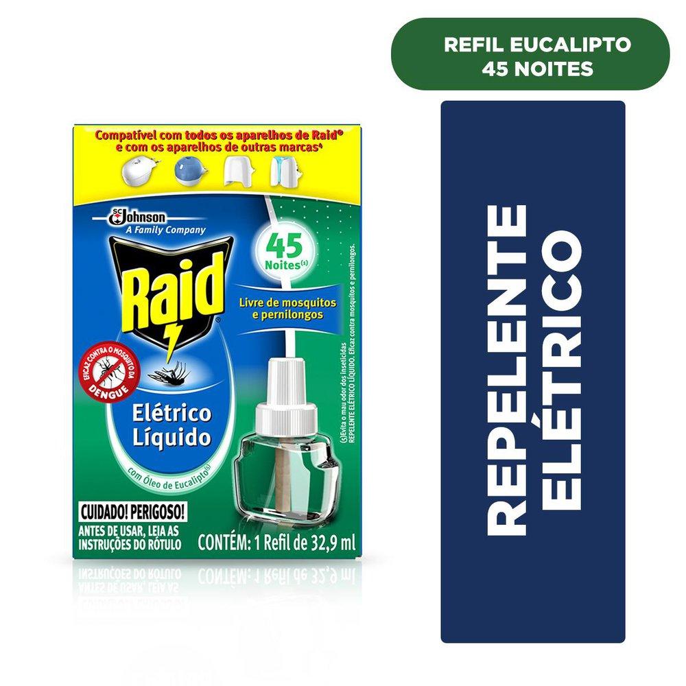 Repelente Elétrico Raid Líquido Óleo de Citronela 32,9ml Refil é ruim? Repelente Elétrico Raid Líquido Óleo de Citronela 32,9ml Refil é boa?