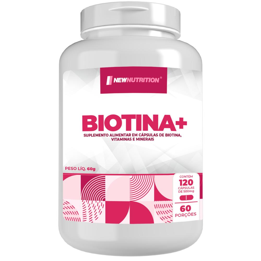 Biotina Plus - 120 Cápsulas NEWNUTRITION é boa?