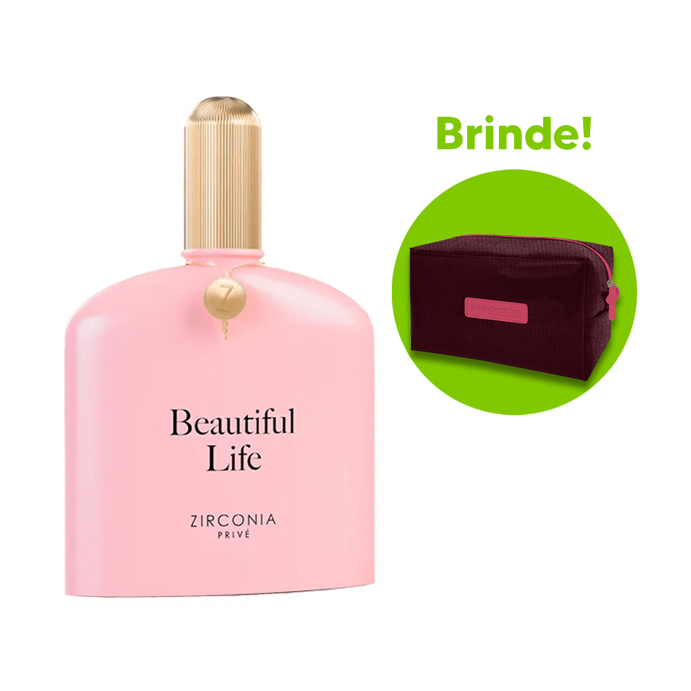 Beautiful Life Eau de Parfum Zircônia Privê - Perfume Feminino 100ml +  Nécessaire Vinho | Droga Raia