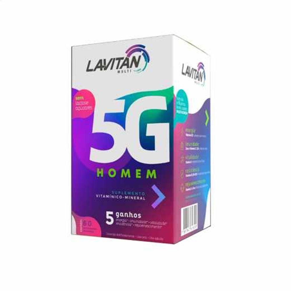 Lavitan 5G Multi Homem 60Cpr Revestido CIMED Menor preço em Lavitan 5G Multi Homem 60Cpr Revestido CIMED