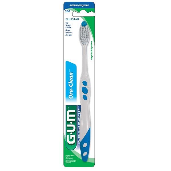 Escova Dental GUM ORA Clean - Verde Menor preço em Escova Dental GUM ORA Clean - Verde