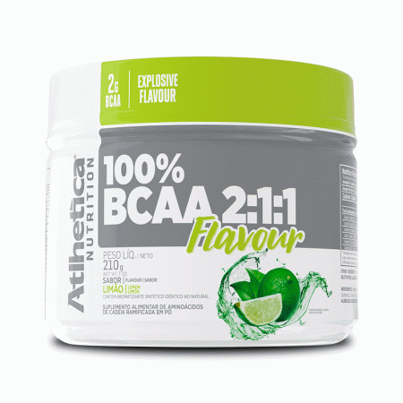 BCAA 100% Atlhetica Nutrition Limão 210g
