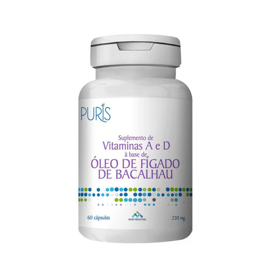 Oleo de figado de bacalhau 250mg 60 capsulas Menor preço em Oleo de figado de bacalhau 250mg 60 capsulas