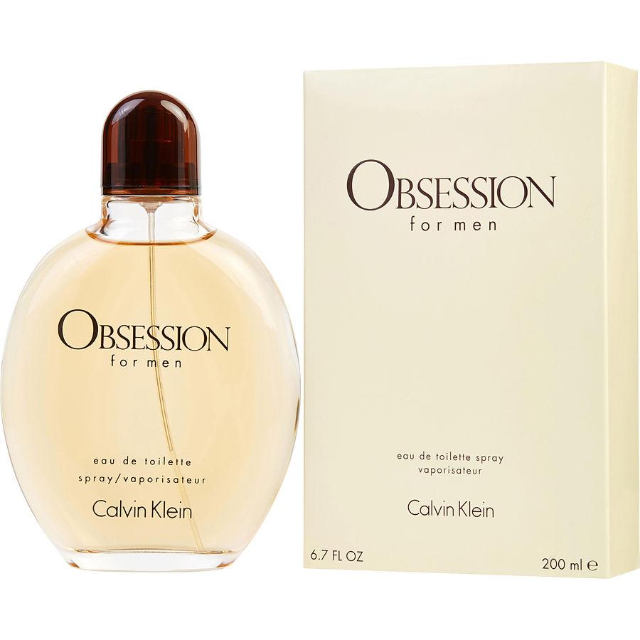 Perfume Masculino Obsession Calvin Klein Eau De Toilette Spray 200 Ml 200ml
