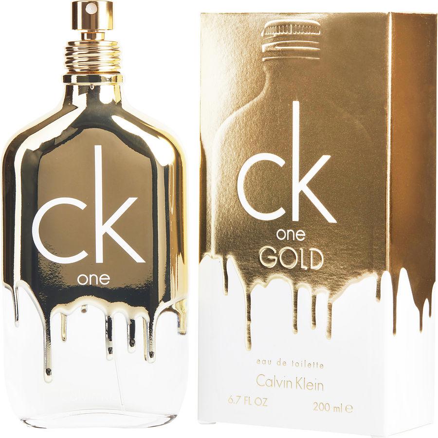Perfume Unisex Ck One Gold Calvin Klein Eau De Toilette Spray 200 Ml 200ml