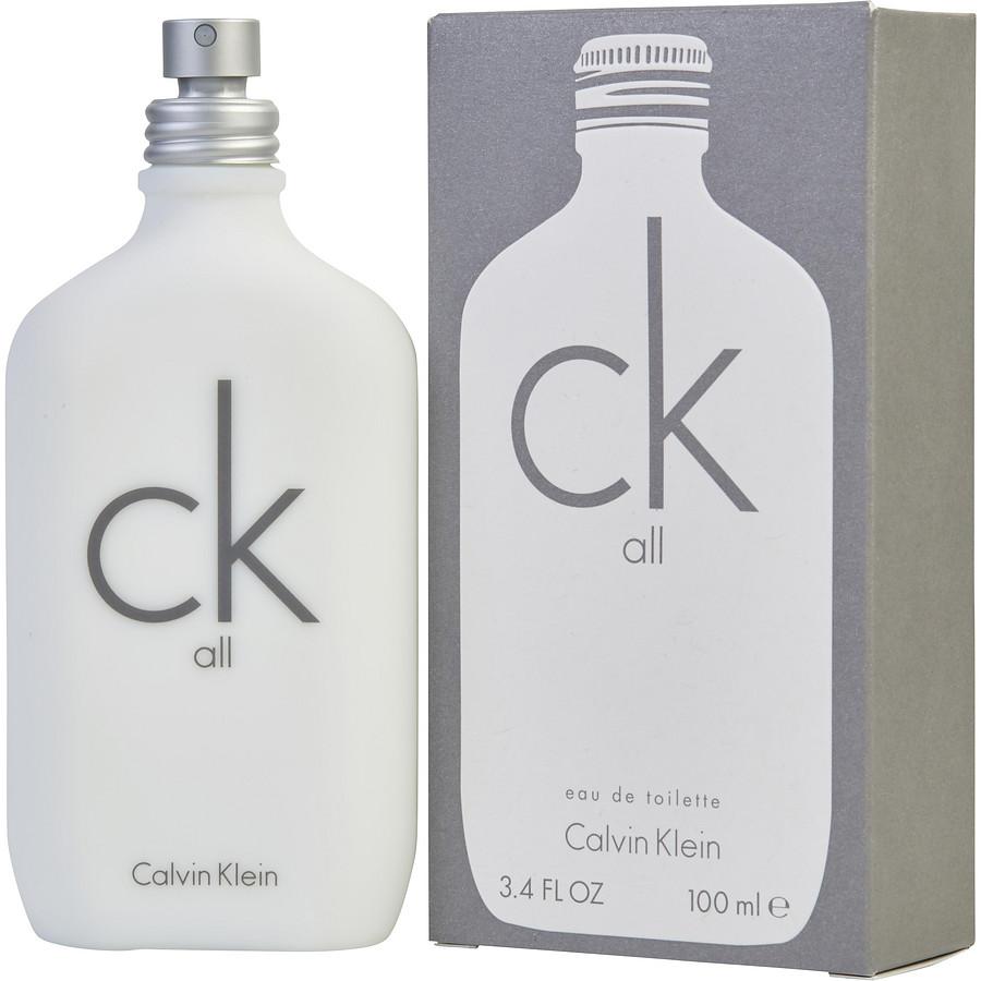 Perfume Unisex Ck All Calvin Klein Eau De Toilette Spray 100 Ml 100ml