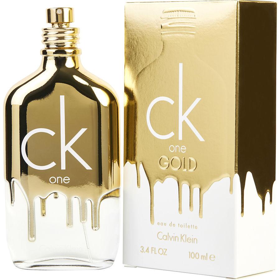 Perfume Unisex Ck One Gold Calvin Klein Eau De Toilette Spray 100 Ml 100ml
