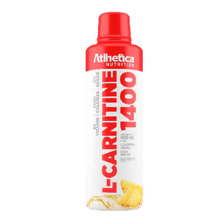 L-Carnitine 1400 Abacaxi 480ml Atlhetica Nutrition