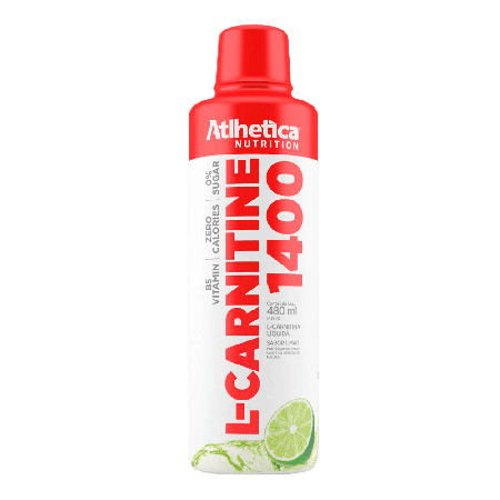 L-Carnitine 1400 Limão 480ml Atlhetica Nutrition