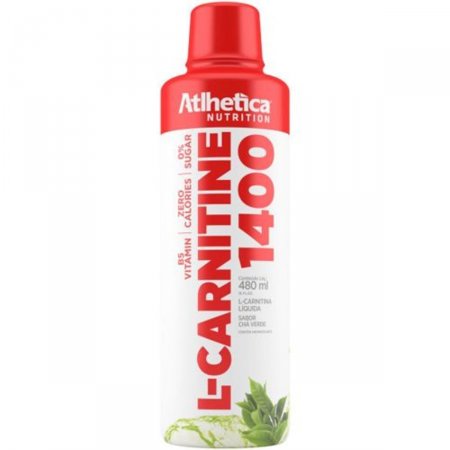 L-Carnitine 1400 Chá Verde 480ml Atlhetica Nutrition