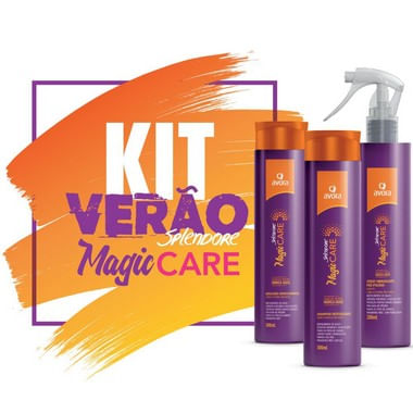 KIT VERÃO MAGIC CARE - SHAMPOO + CONDICIONADOR + SPRAY