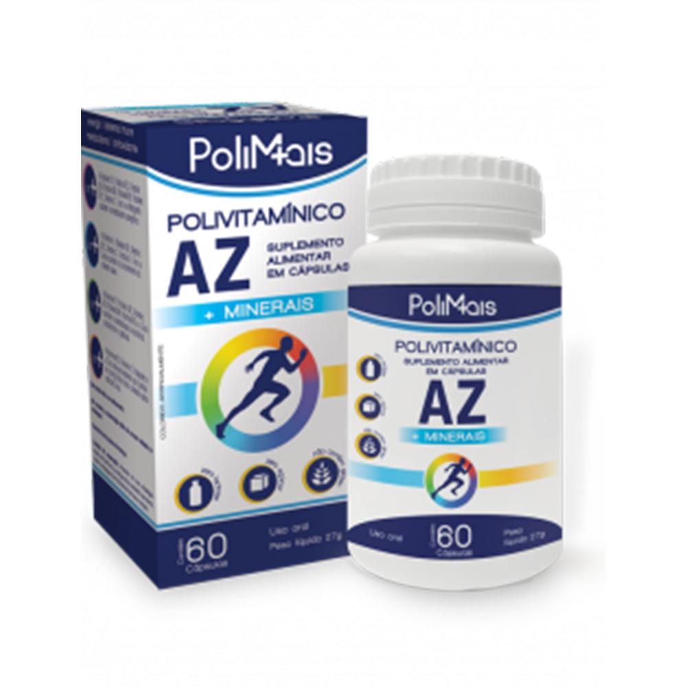 Polivitamínico de A a Z Suplemento Alimentar Com 60 Cápsulas Nutriex Menor preço em Polivitamínico de A a Z Suplemento Alimentar Com 60 Cápsulas Nutriex