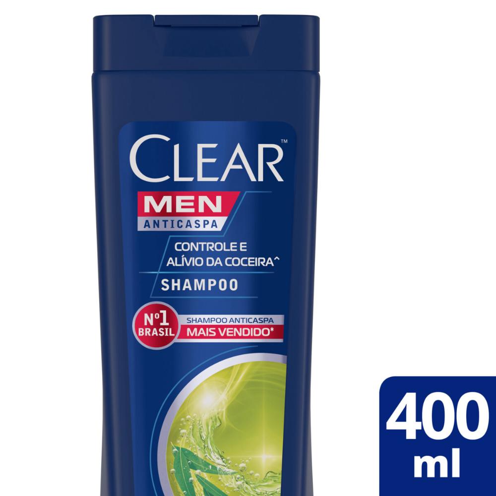 Shampoo Anticaspa Clear Men Controle e Alívio da Coceira 400ml é boa?