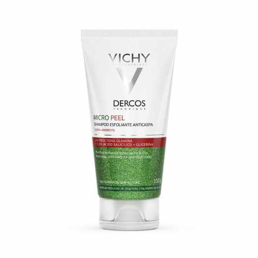 DERCOS MICROPEEL SHAMPOO ESFOLIANTE 150ml - Vichy Menor preço em DERCOS MICROPEEL SHAMPOO ESFOLIANTE 150ml - Vichy