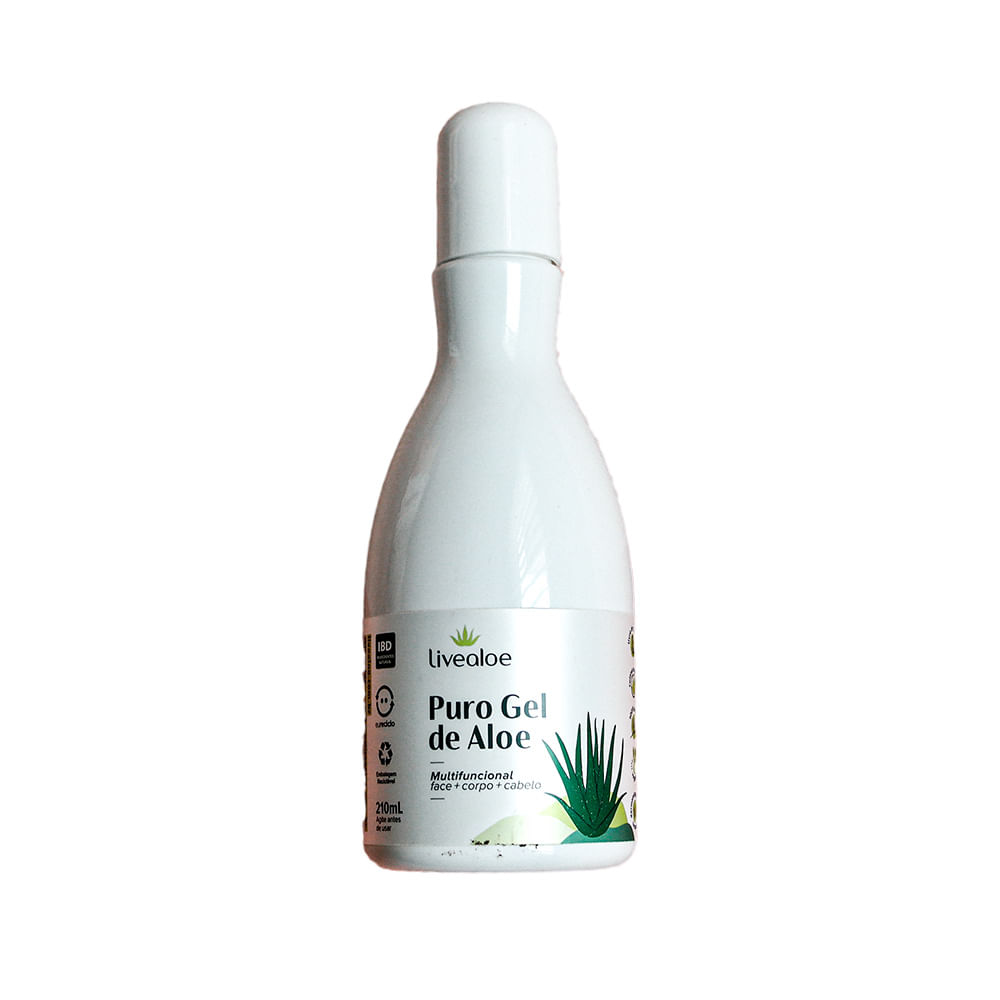PURO GEL ALOE VERA MULTIFUNCIONAL 210 ML LIVEALOE