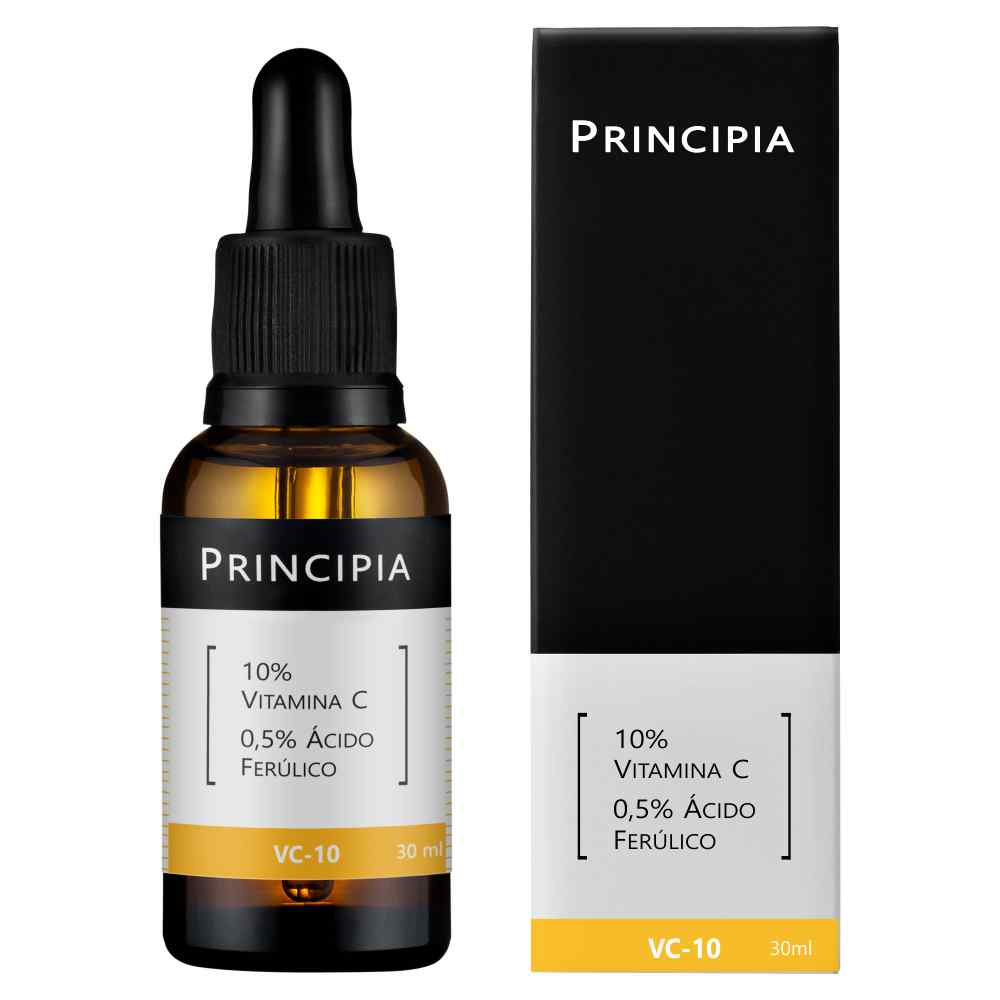 Sérum Vitamina C 10% e Ácido Ferúlico Principia - 30 ml Menor preço em Sérum Vitamina C 10% e Ácido Ferúlico Principia - 30 ml