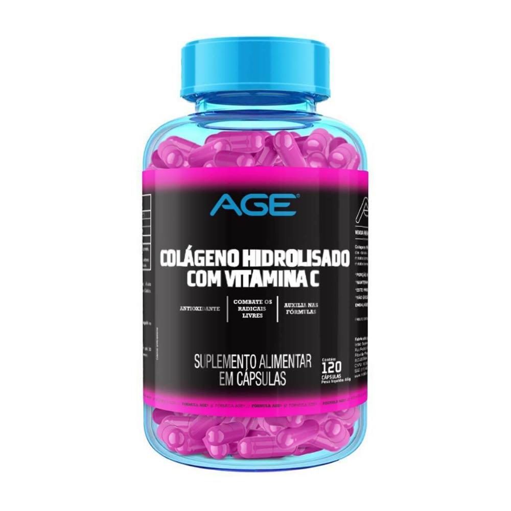 COLÁGENO + VITAMINA C (120 cápsulas) - AGE é ruim? COLÁGENO + VITAMINA C (120 cápsulas) - AGE é boa?