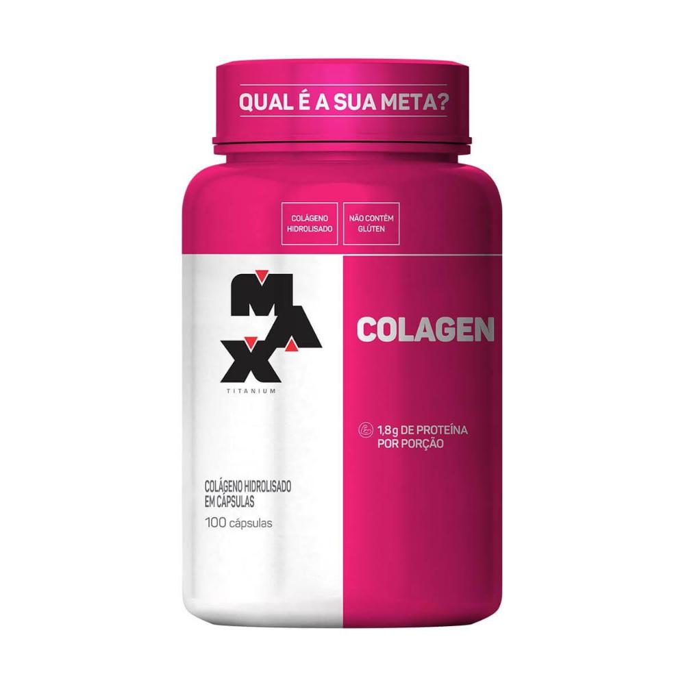 COLAGEN (100 cápsulas) - Max Titanium Menor preço em COLAGEN (100 cápsulas) - Max Titanium