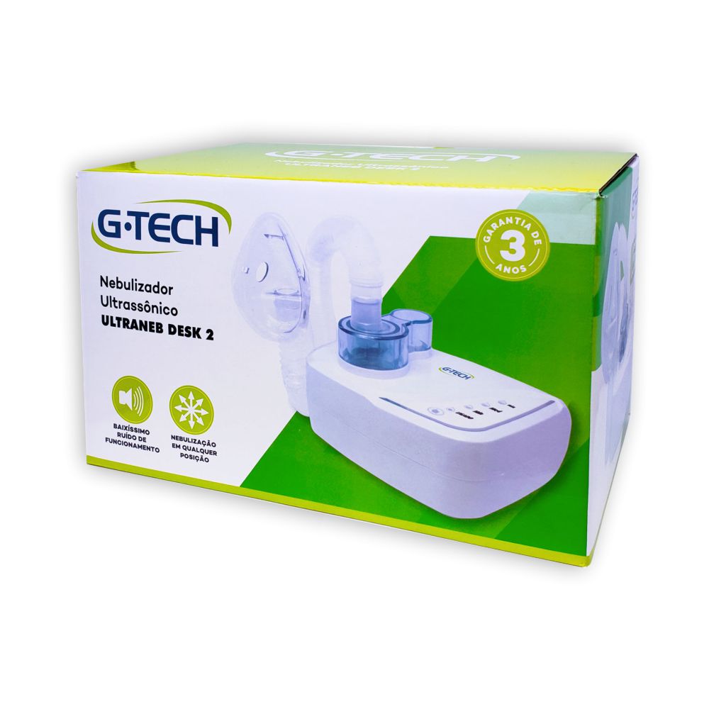 Inalador e Nebulizador Ultrassônico G-Tech Ultraneb Desk 2 Menor preço em Inalador e Nebulizador Ultrassônico G-Tech Ultraneb Desk 2