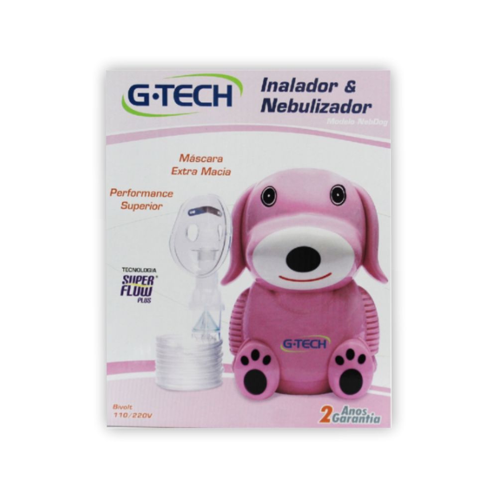 Inalador Infantil NebDog Rosa G-Tech é boa?
