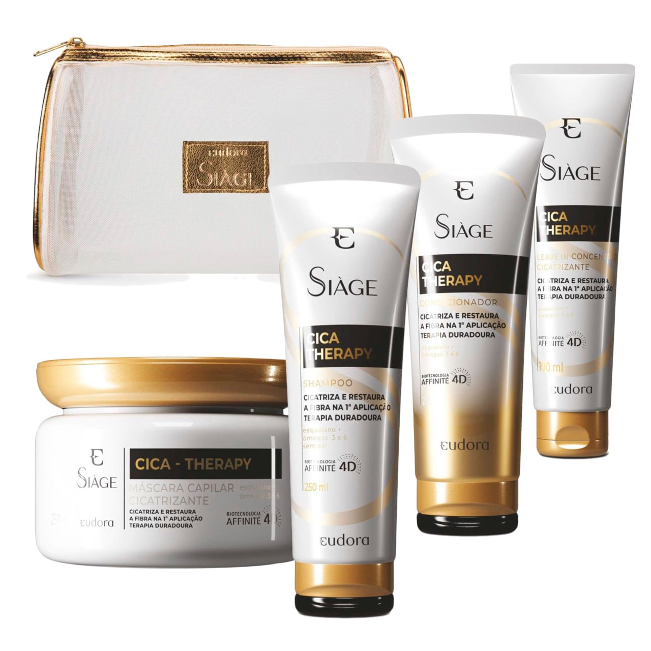 Eudora Siàge Kit Cica-Therapy Cicatrização Capilar Completo Menor preço em Eudora Siàge Kit Cica-Therapy Cicatrização Capilar Completo