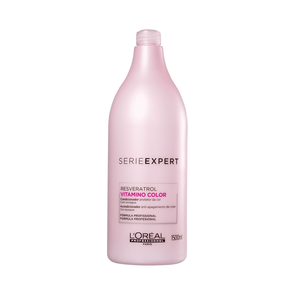 Condicionador Expert Vitamino Color Resveratrol L’Oréal Professionnel - 1500ml Menor preço em Condicionador Expert Vitamino Color Resveratrol L’Oréal Professionnel - 1500ml