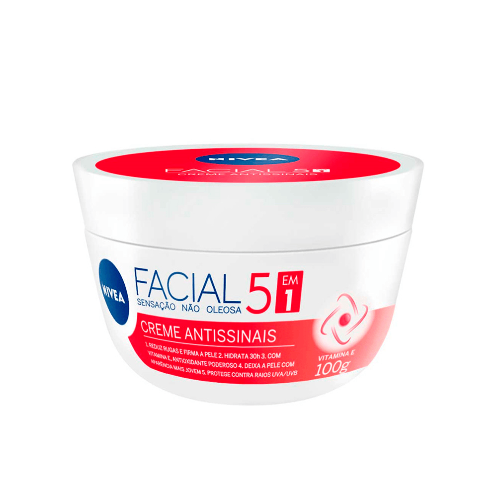 Creme Facial Nivea Antissinais Sensacao Nao Oleosa 100g é ruim? Creme Facial Nivea Antissinais Sensacao Nao Oleosa 100g é boa?