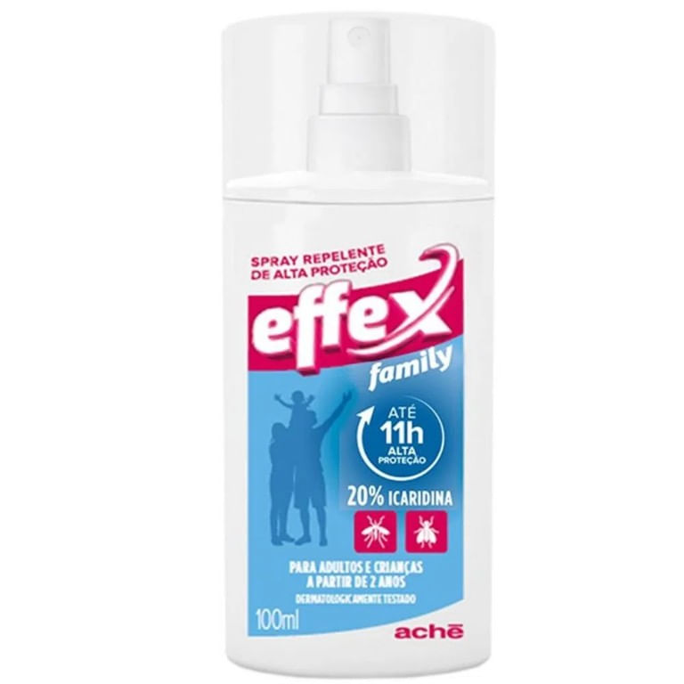 EFFEX FAMILY REPELENTE 100ML Menor preço em EFFEX FAMILY REPELENTE 100ML