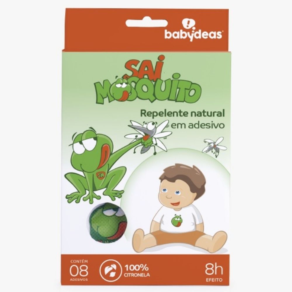 SAI MOSQUITO - REPELENTE NATURAL EM ADESIVO 0m+ BABYDEAS é boa?