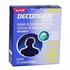 DECONGEX PLUS C 12 COMP NOVO Menor preço em DECONGEX PLUS C 12 COMP NOVO