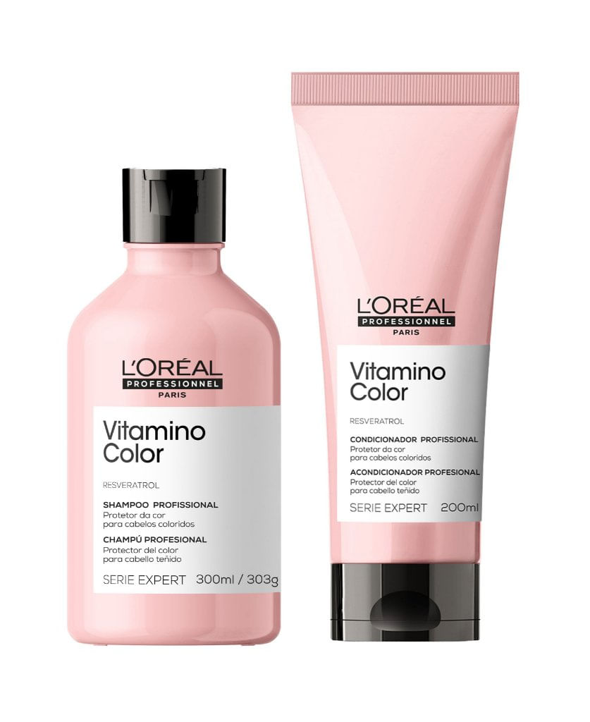 Kit L'Oréal Vitamino Color - Shampoo e Condicionador Menor preço em Kit L'Oréal Vitamino Color - Shampoo e Condicionador