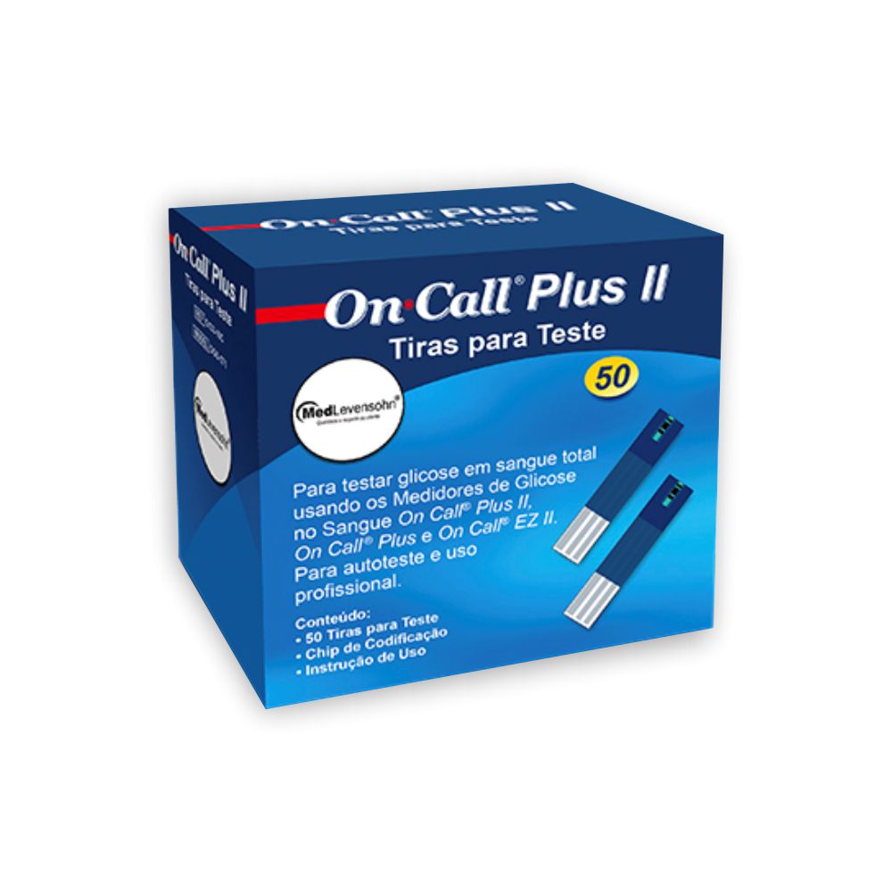 Tiras Regeantes On Call Plus II Medlevensohn 50un Menor preço em Tiras Regeantes On Call Plus II Medlevensohn 50un