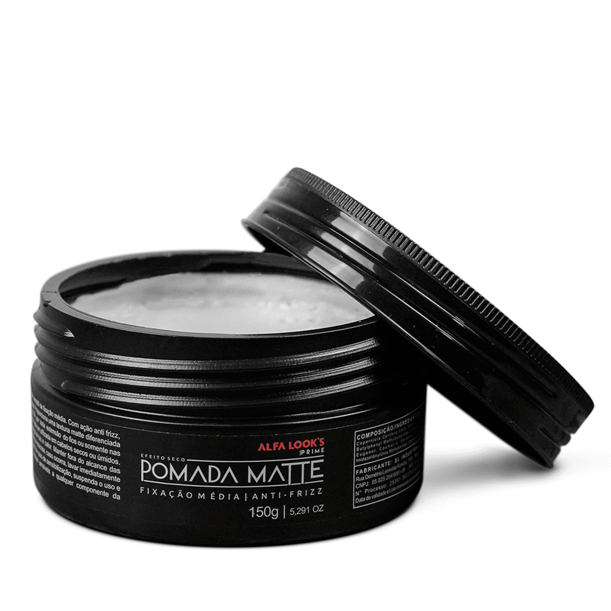 Pomada Modeladora Matte Prime Alfa Looks 150g Menor preço em Pomada Modeladora Matte Prime Alfa Looks 150g