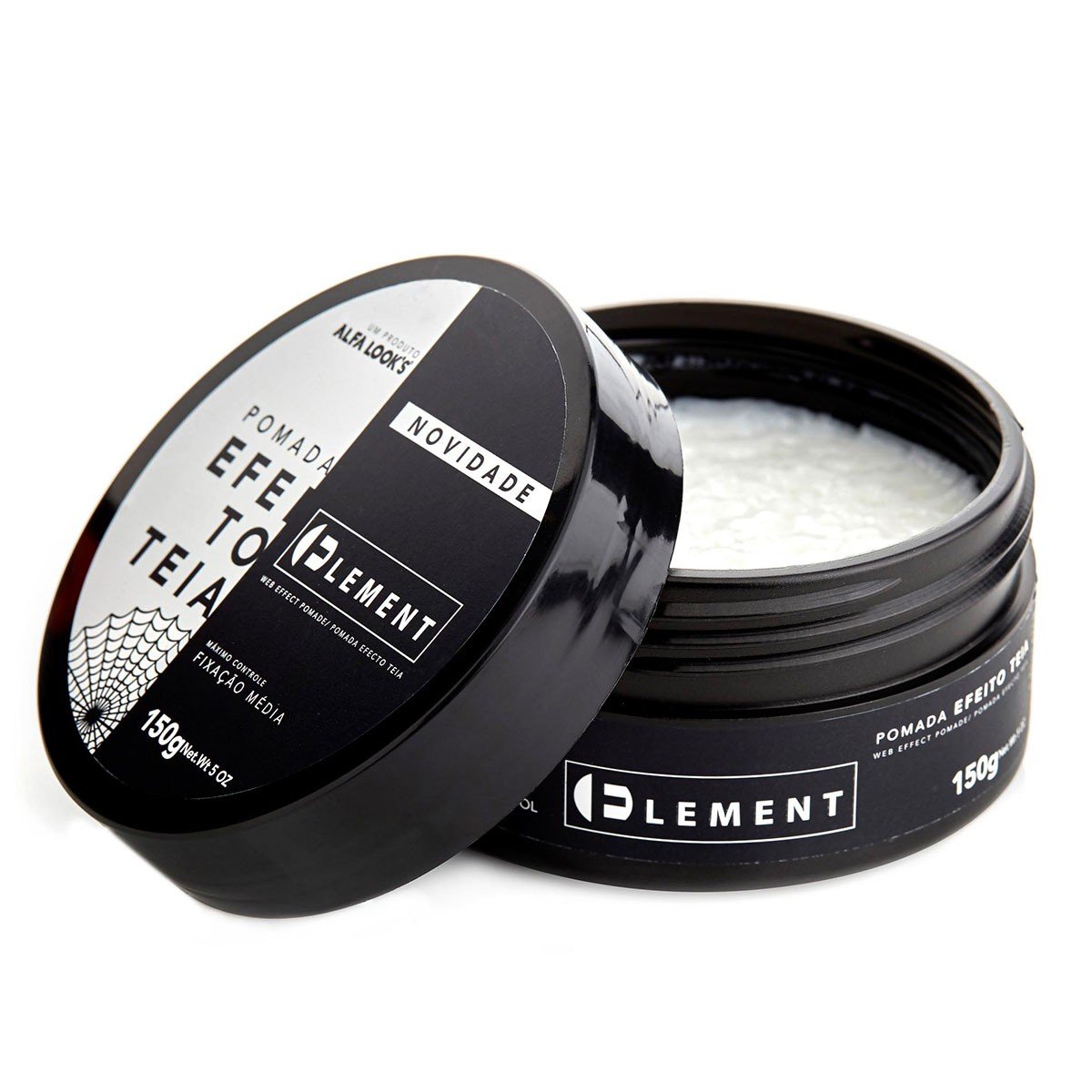 Pomada Modeladora Efeito Teia Linha Element Alfa Looks 150g Menor preço em Pomada Modeladora Efeito Teia Linha Element Alfa Looks 150g
