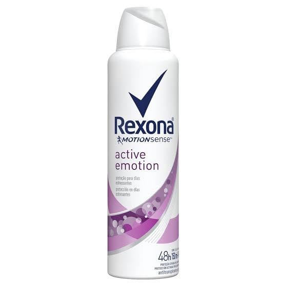 Desodorante Aerosol Rexona Active Emotion Menor preço em Desodorante Aerosol Rexona Active Emotion