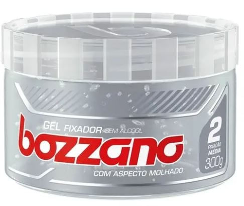Bozzano Gel Fixador Brilho Molhado 300g Menor preço em Bozzano Gel Fixador Brilho Molhado 300g