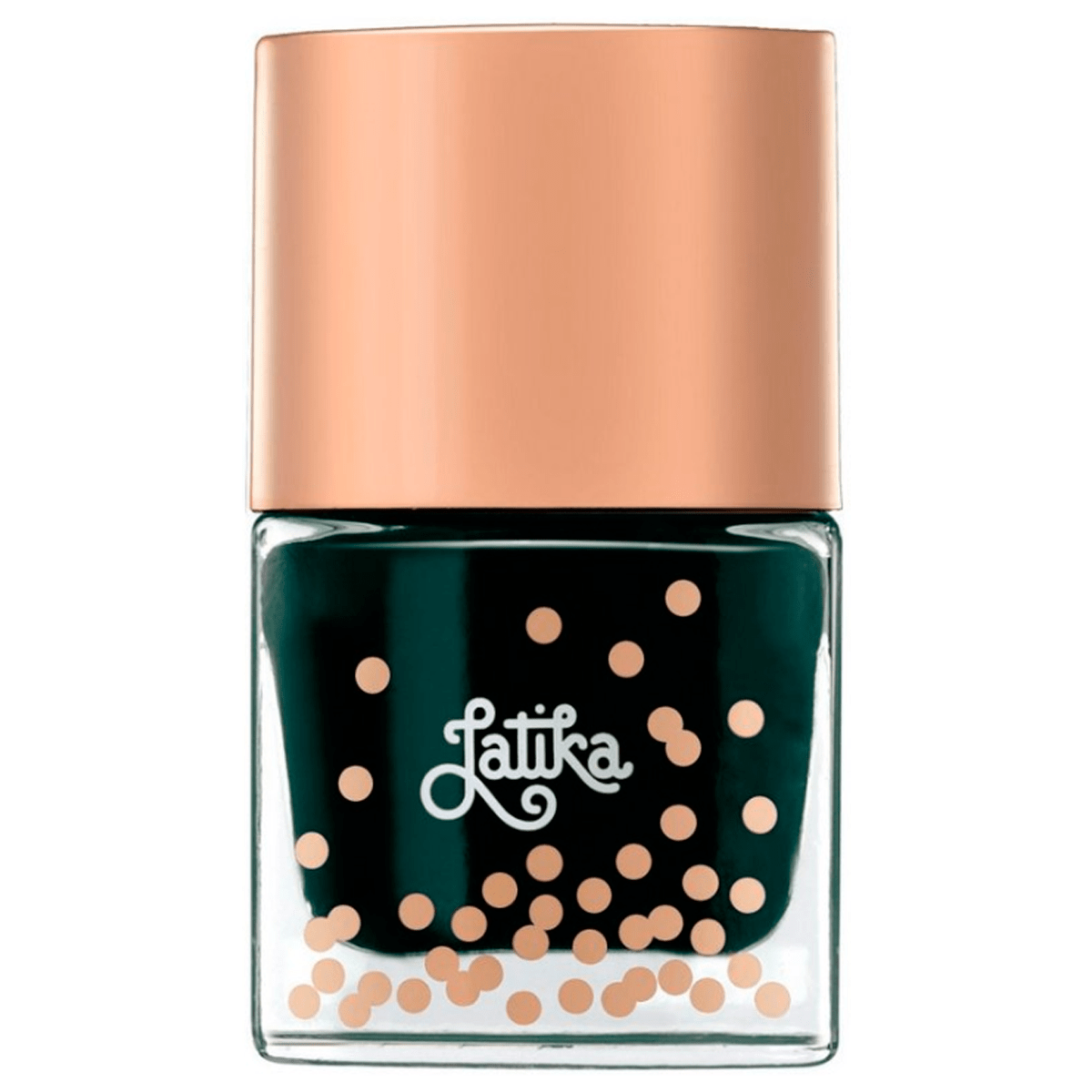 ESMALTE CREMOSO LATIKA NAIL CONFETTI 9ML VERDE NOITE