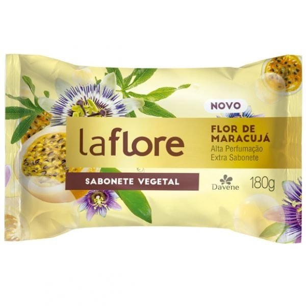 Sabonete Davene La Flore Flor de Maracujá 180g Menor preço em Sabonete Davene La Flore Flor de Maracujá 180g