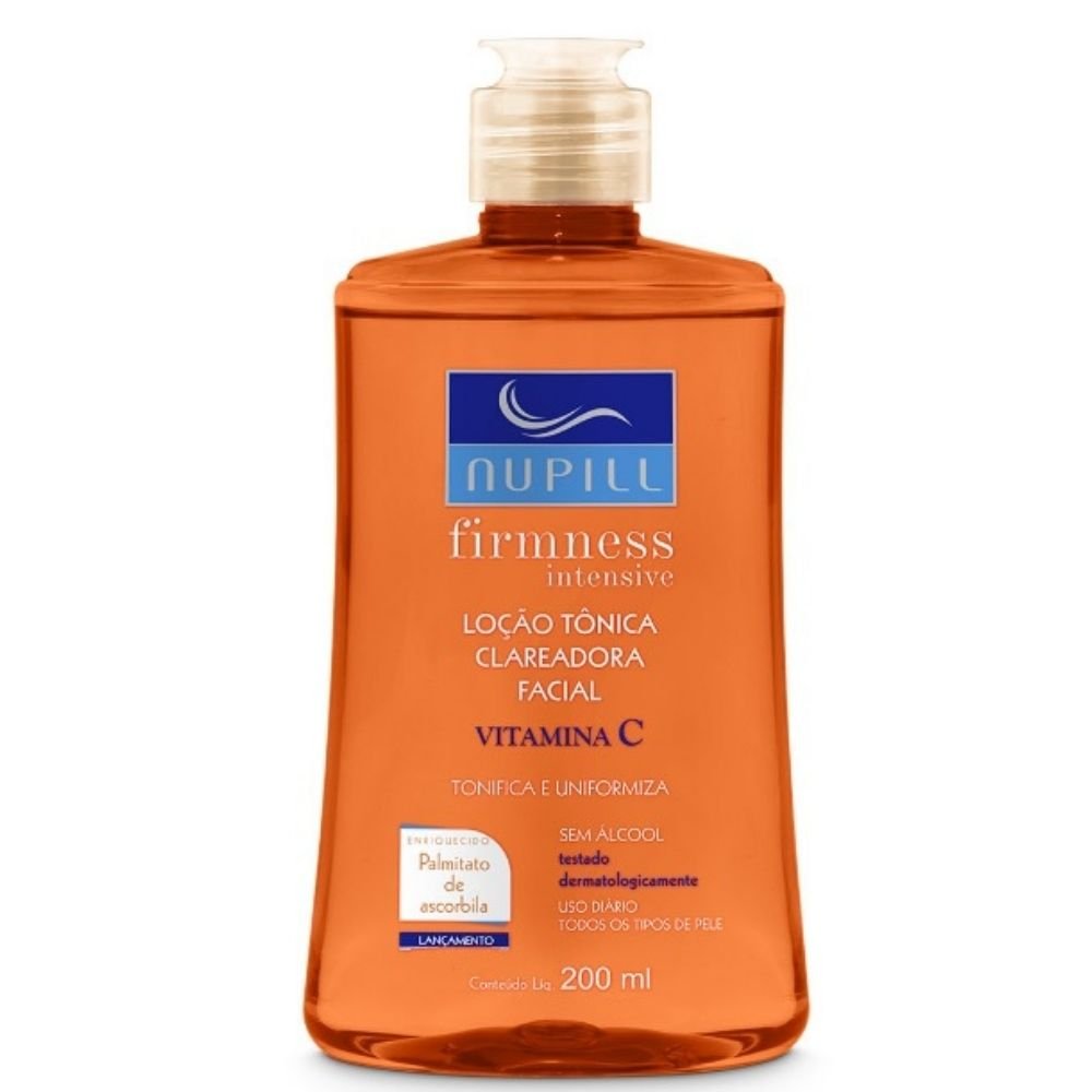 Loção Tônica Nupill Clareadora Facial Vitamina C 200ml Menor preço em Loção Tônica Nupill Clareadora Facial Vitamina C 200ml