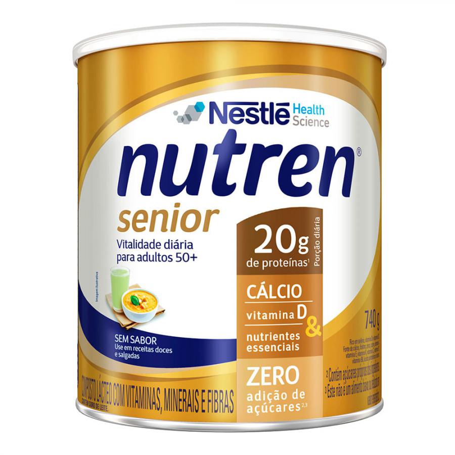 Nutren senior 740g Menor preço em Nutren senior 740g