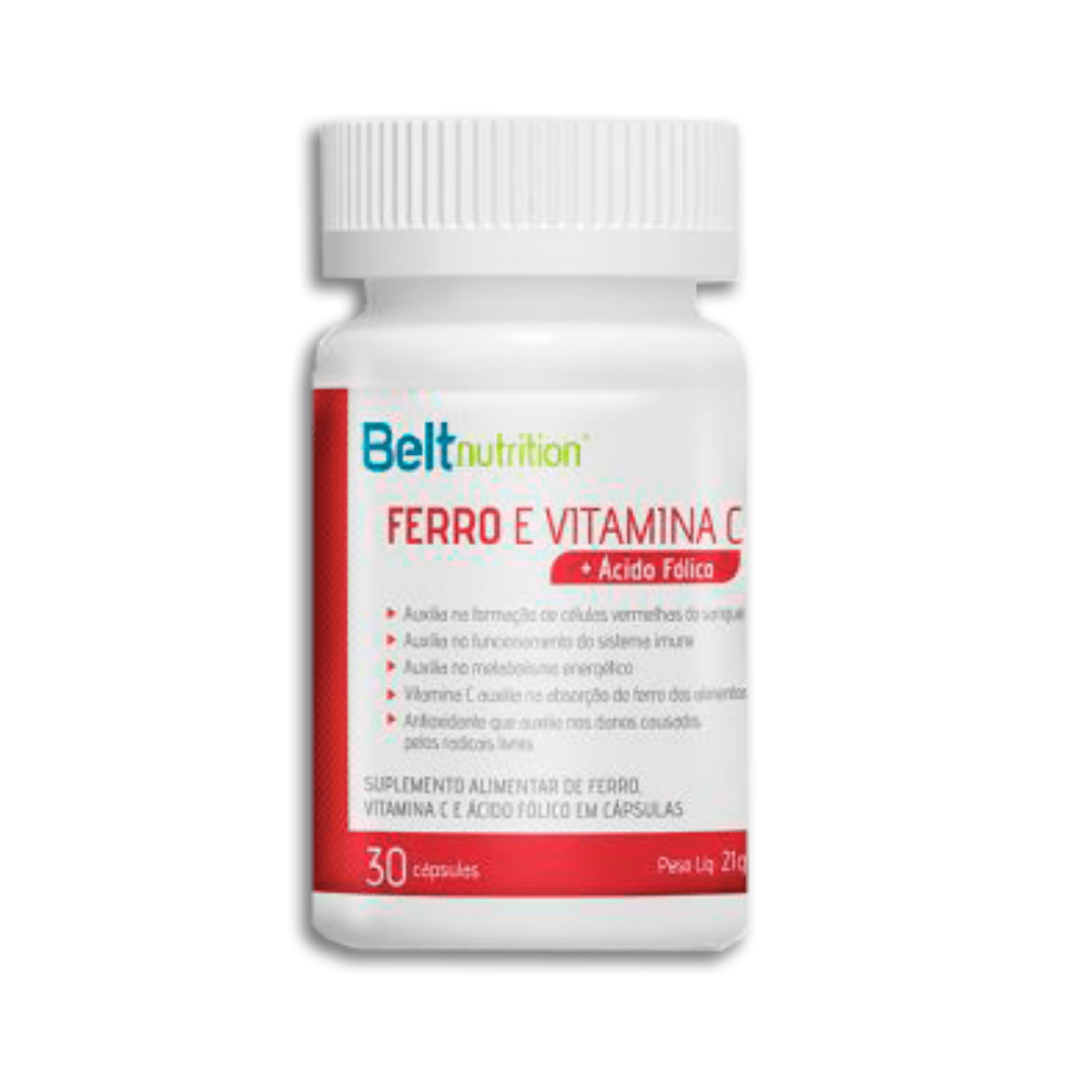 Multivitamínico Belt Ferro Com Vitamina C+Ácido Fólico Menor preço em Multivitamínico Belt Ferro Com Vitamina C+Ácido Fólico