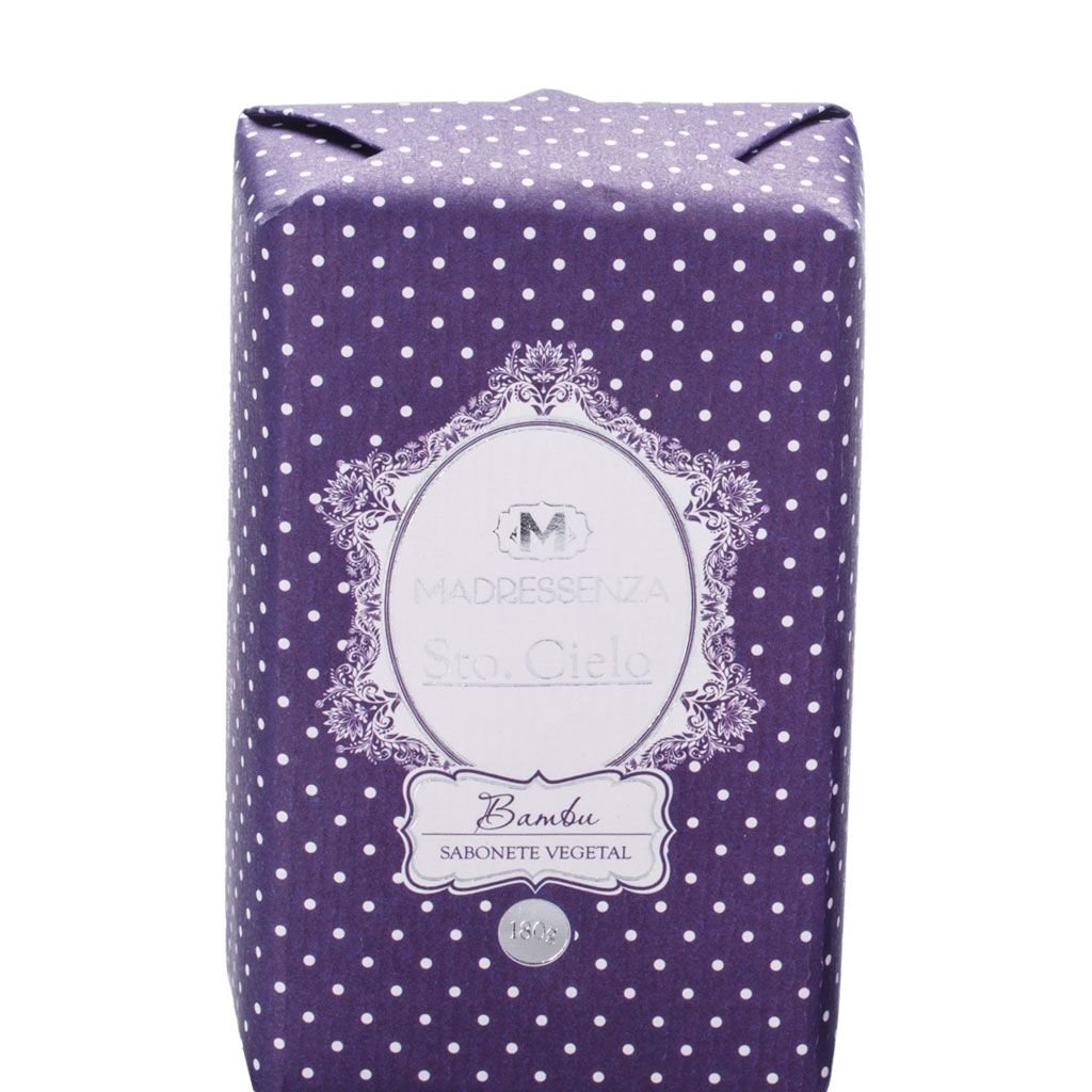 Sabonete Vegetal Bambu Madressenza - 180g
