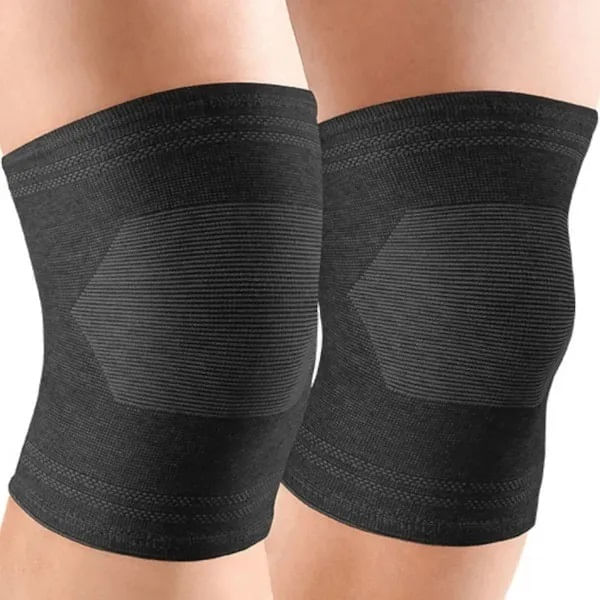 Joelheira Elástica Bamboo Preta Hidrolight EL09 Menor preço em Joelheira Elástica Bamboo Preta Hidrolight EL09