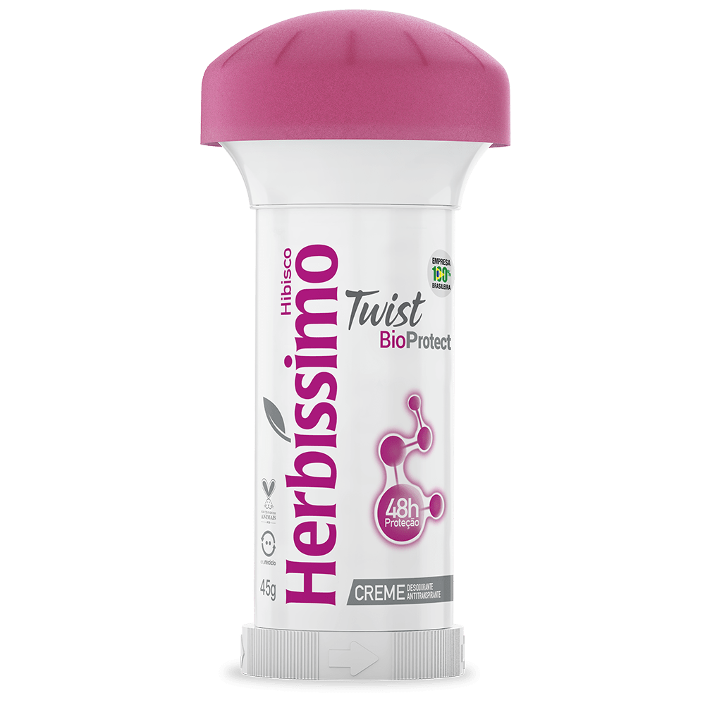 Desodorante Twist Antitranspirante Hibisco Herbissimo 45G Menor preço em Desodorante Twist Antitranspirante Hibisco Herbissimo 45G