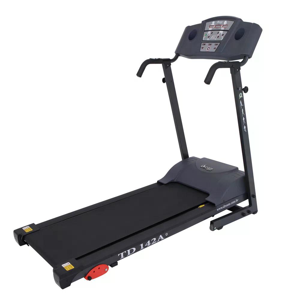 Esteira Elétrica Dream Fitness Academia Ergométrica com Inclinação Dobrável Residencial TD142 A Menor preço em Esteira Elétrica Dream Fitness Academia Ergométrica com Inclinação Dobrável Residencial TD142 A